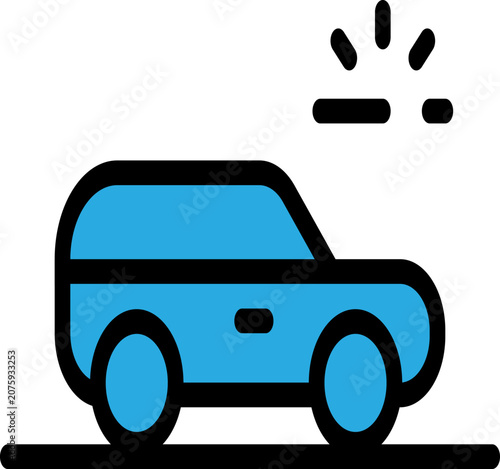 Icons of Diverse Vehicles and Transportation Modes
