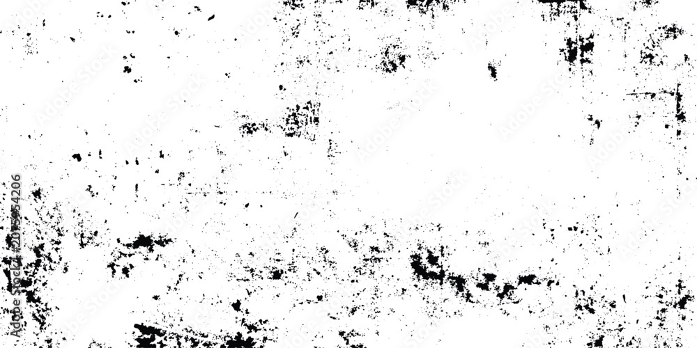 Fototapeta premium Grunge texture background with black splatters and white space for design elements in a distressed aesthetic