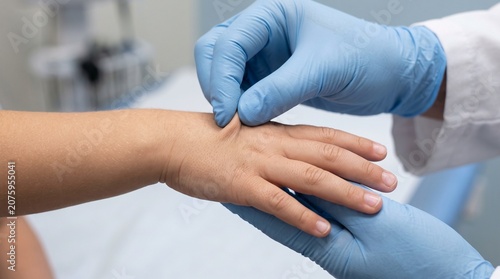 Pediatric Skin Turgor Test for Dehydration Assessment