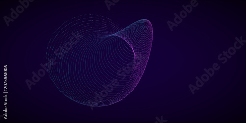 Sound equalizer with frequency splash. Music waves motion effect. Vector illustration