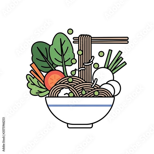Fresh vegetables in a blue colander on a table.