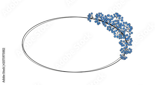 blue floral tiara, silver headband
