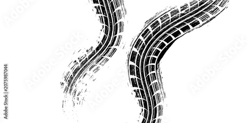 Foto Tire track