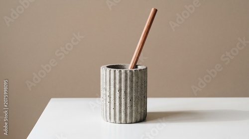 Capitalizes directly on the high demand for architectural office accents, structural desktop organization tools, and minimalist stationery styling.
