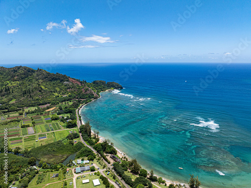 Foto The island of Kaua'i of Hawaii