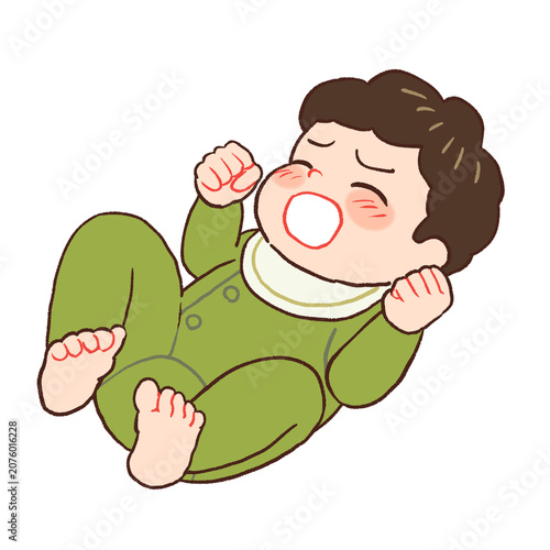 泣く赤ちゃん