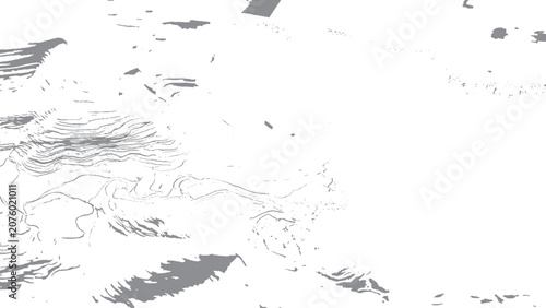 Cuadro en lienzo Dirty grain texture for retro grunge image styling Abstract dust noise overlay w