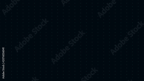 Canvastavla Seamless dark blue digital grid pattern with tiny dots