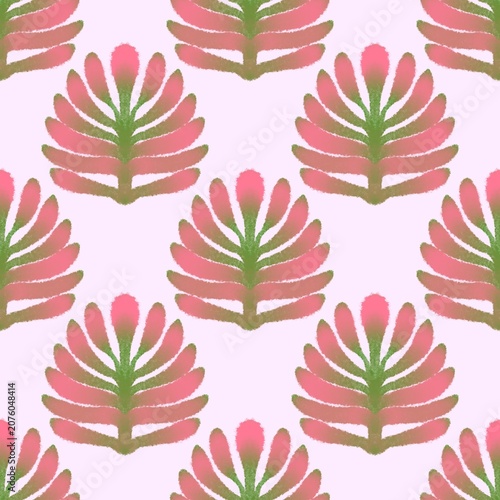 seamless pattern with flowers