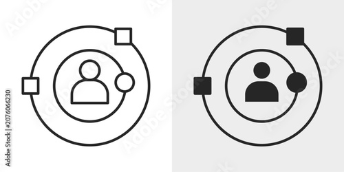 фотографія Experience Design Icon represents creating meaningful and engaging interactions