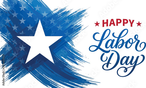 Labor day usa canada graphic