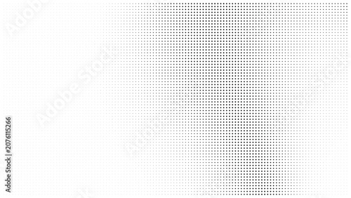 Photos Abstract halftone grid with central dot concentration halftone background abstra