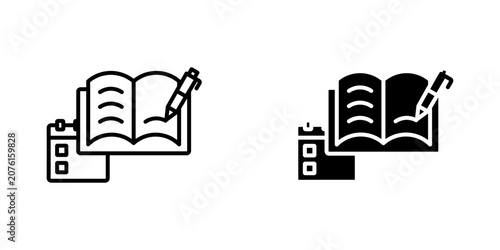 Photos Modify Guide icons, dual style icon set