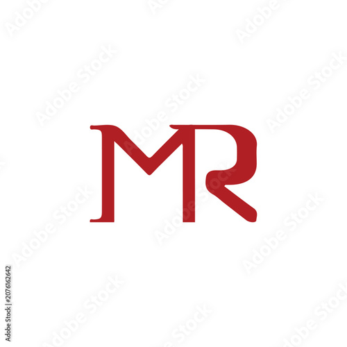 Logo MR Simple Minimalist Modern