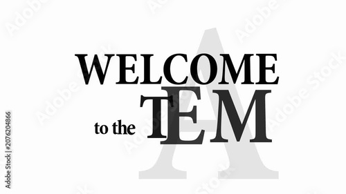 welcome to the team