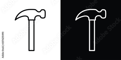 Tableau sur toile Hammer icon 2