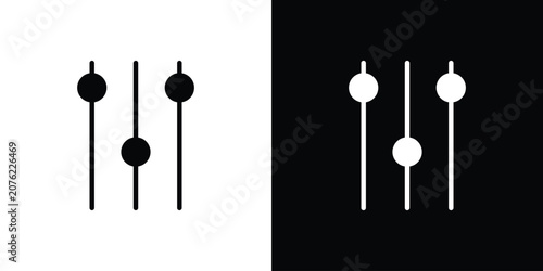 Canvas Print Equalizer icon