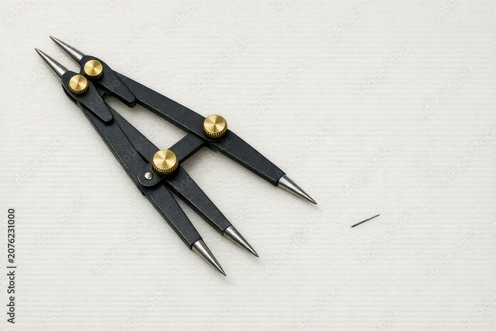 Fototapeta premium A pair of scissors sitting on a table