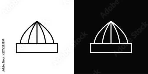 Tableau sur toile Juicer squeezer icon vector mark for web