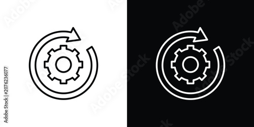 Photos Operation icon vector mark for web