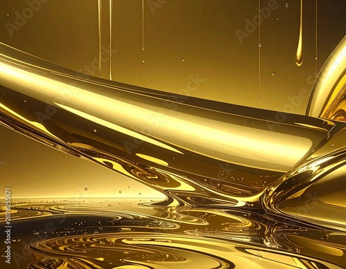 gold metallic fabric appearance