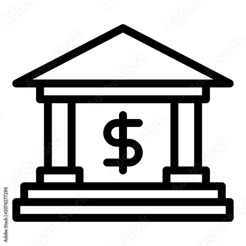 bank line icon
