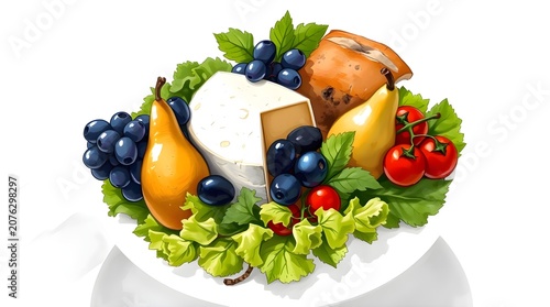 fresh fruit salad