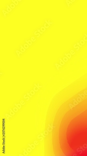 Vertical Summer Orange Yellow Flash Light Motion Background with Fade In Fade Out Transition, Warm Sun Glow Energy Animation with Top Copy Space for Social Media, Advertising and Seasonal Campaigns