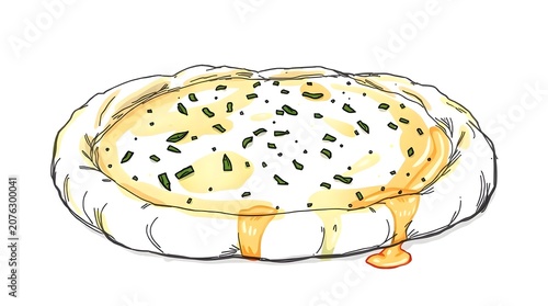easter cake with eggs