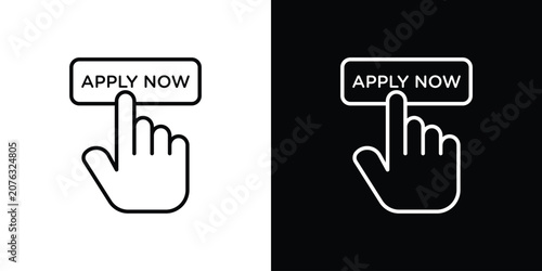 Foto Apply icon set for app