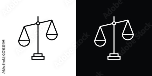 Foto Scale icon set for app