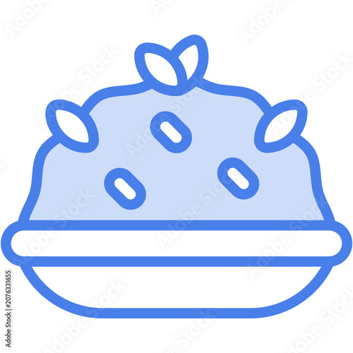 Risotto Icon - Vector Graphic Design
