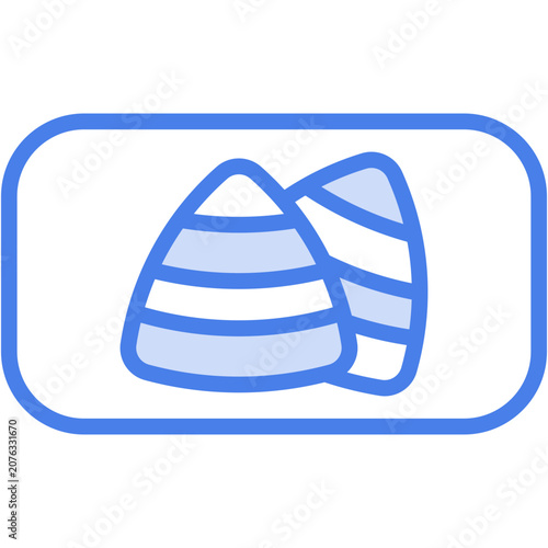 Sfogliatelle Icon - Vector Graphic Design