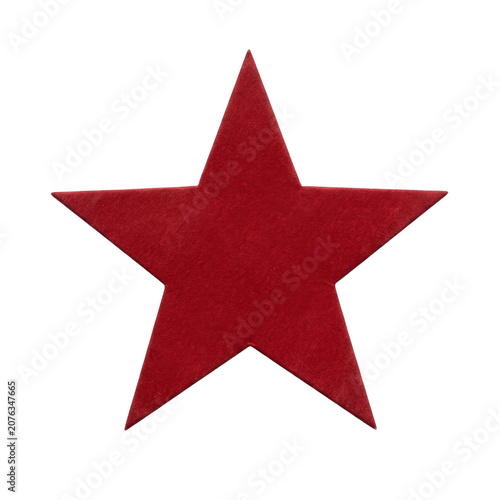 Red Star Isolated PNG Image with Transparent Background