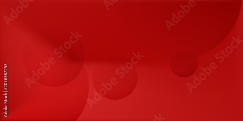 Abstract red gradient circles background. Modern simple overlap geometric pattern creative design.vector ilustration.eps.10