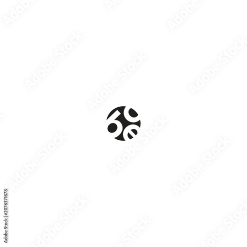 be a champion in initial letter vector logo