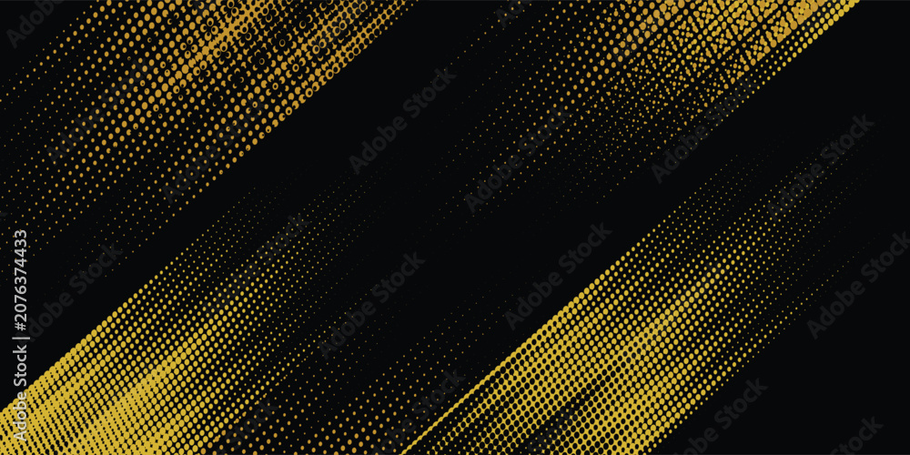 Fototapeta premium Abstract Sport Background with Cyan and Yellow Brush Texture and Halftone Effect. Grunge Background modern vector arts