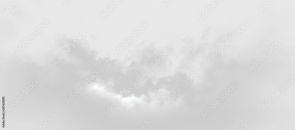 Obraz premium Clouds swirl above a bright sky during the afternoon near an open field on a sunny day with scattered clouds, on a transparent background
