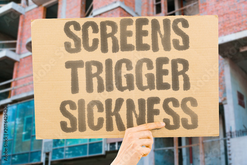 Photos "Screens trigger sickness" Digital displays provoke nausea and headaches