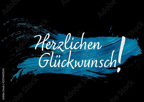 Abstrakter Gruß 