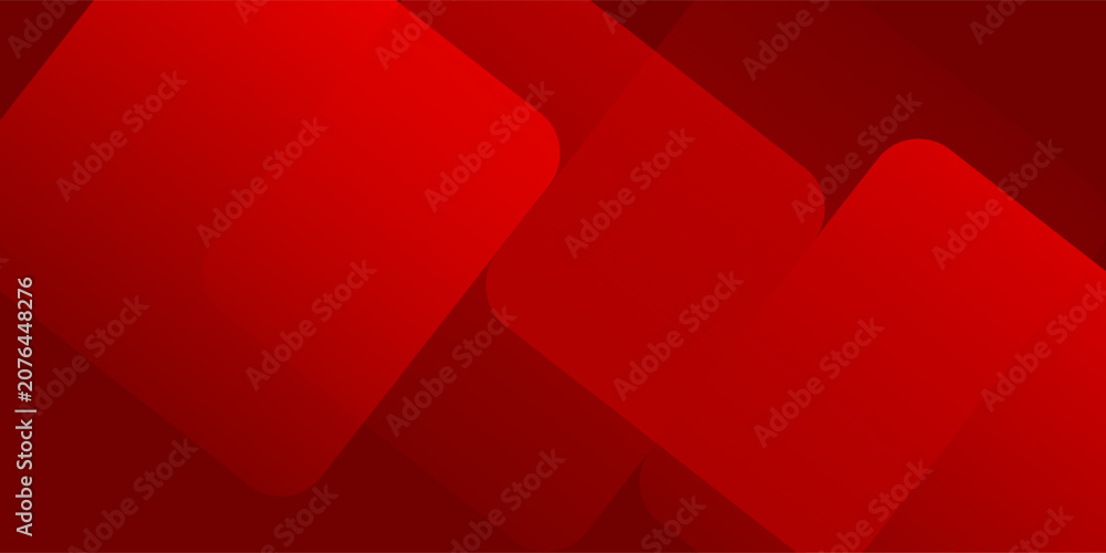 Fototapeta premium Red abstract modern background. Suit for business, institution, conference, party, Vector illustration