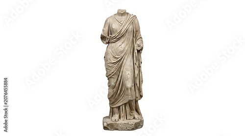 Ancient Greek Statue of a Person.