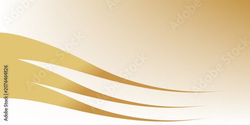 golden wave background. gold wave curve, gold wave corner shape for element, gold line ribbon graphic, striped gold