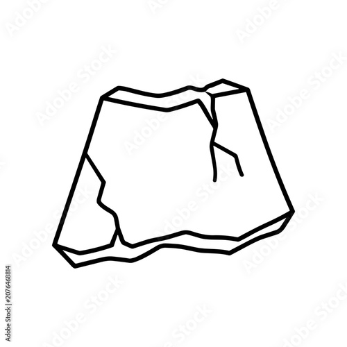 фотографія Rock Fragment Geological Formation.