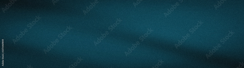 Fototapeta premium Dark teal textured background with subtle gradient and noise eff