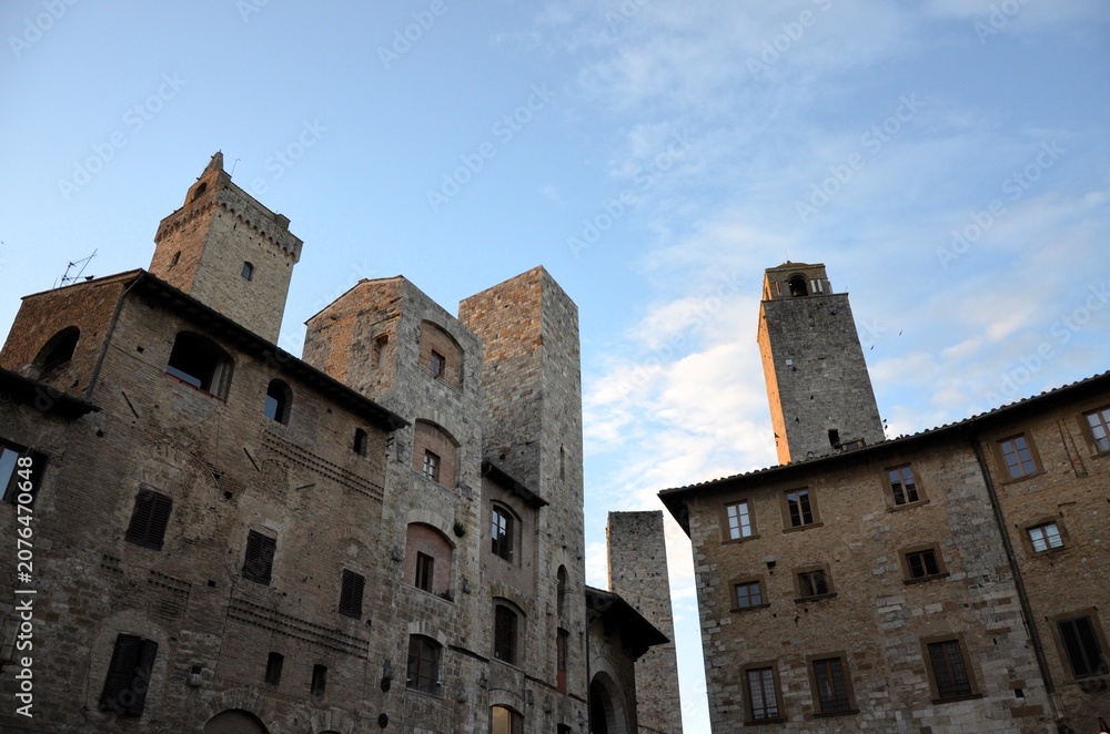 Obraz premium Medieval town of San Gimignano