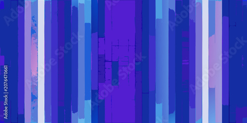 Fotografie Vertical stripes pattern with blue and purple gradient coloration