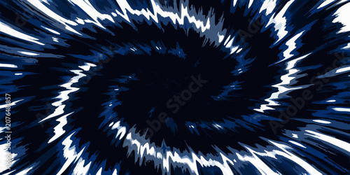 Fotografie Radial speed lines pattern with blue and white coloration