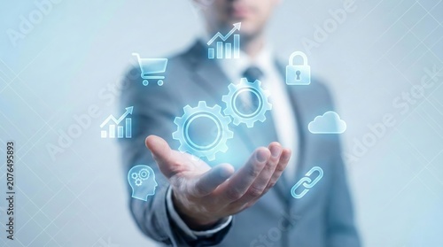 Enterprise application integration enables real time data connectivity with business workflow automation, system management and platform synchronization for efficient digital operations.