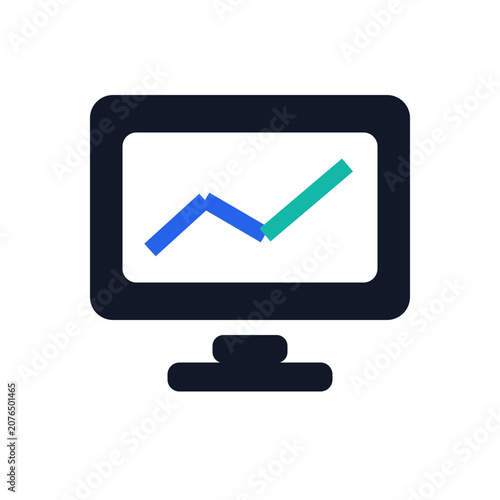 Monitoring Metrics Dashboard Icon